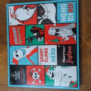 The Nightmare Before Christmas Advent Calendar Socks Box